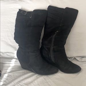 Jessica Simpson tall wedge boots